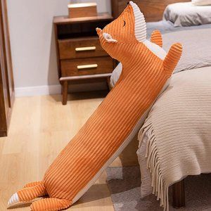 Kids 43 Inch 	Polypropylene Giant Fox Plush Pillow Toy